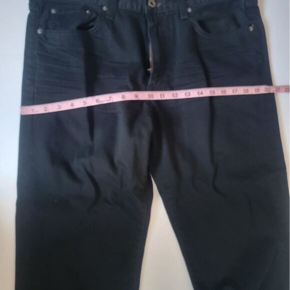 Men’s Lucky Brand Black Vintage Straight Jeans – 35x32 Rugged Classic) - Picture 8 of 13
